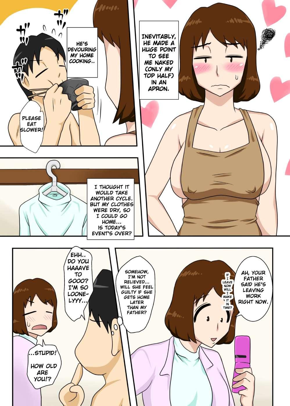 For This Reason, While Naked, I Tried To Ask My Mom 1 Manga Page 19 - Read  Manga For This Reason, While Naked, I Tried To Ask My Mom 1 Online For Free