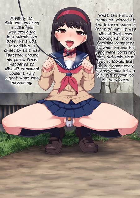 Furyou Shounen No Shitsukekata ~hentai Josou Maso E No Mesu Ochi Choukyouroku~ [yaoi] 1