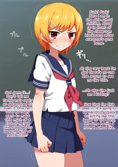 Furyou Shounen No Shitsukekata ~hentai Josou Maso E No Mesu Ochi Choukyouroku~ [yaoi] 1
