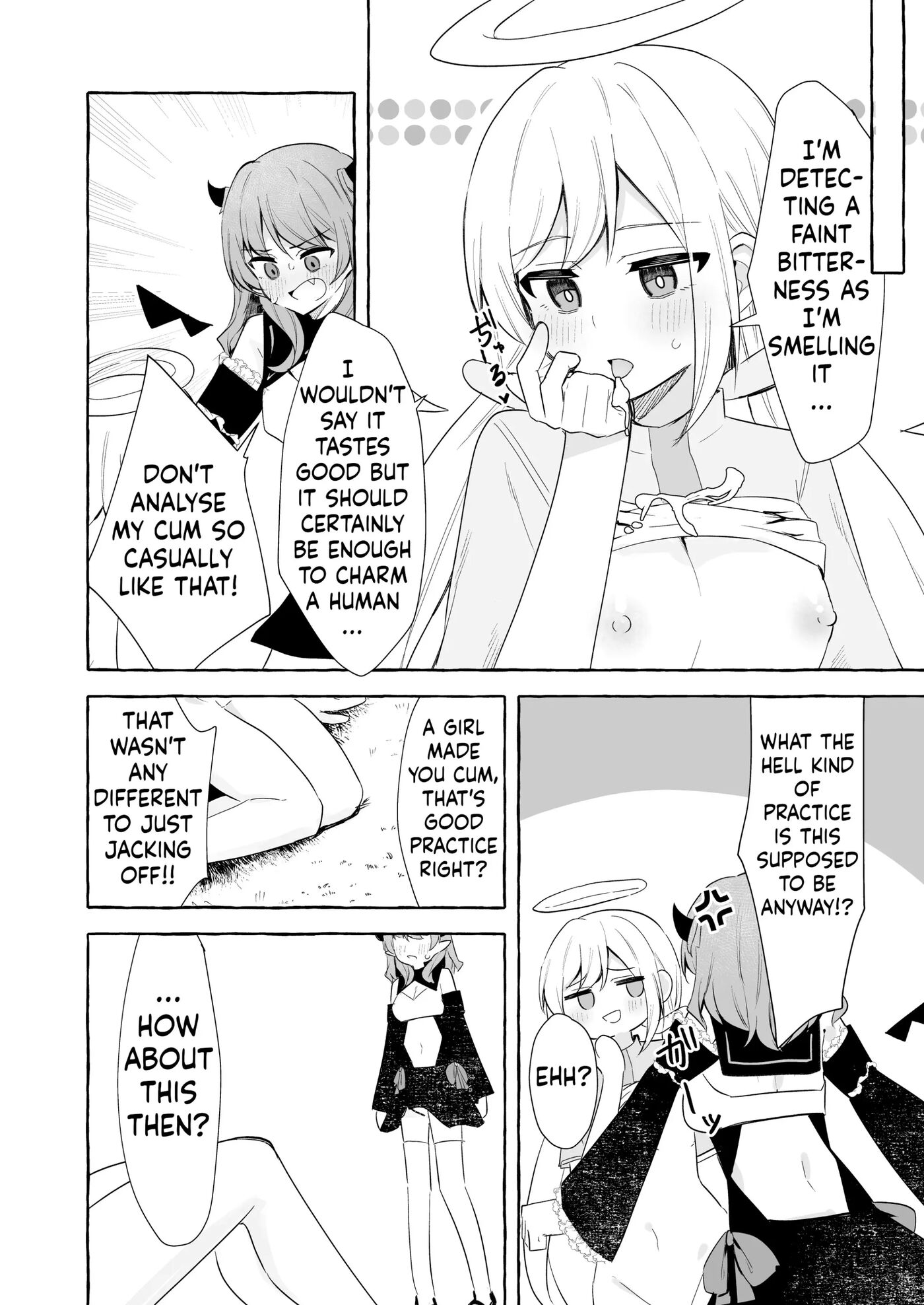 Futanari Akuma To Tenshii-chan 1