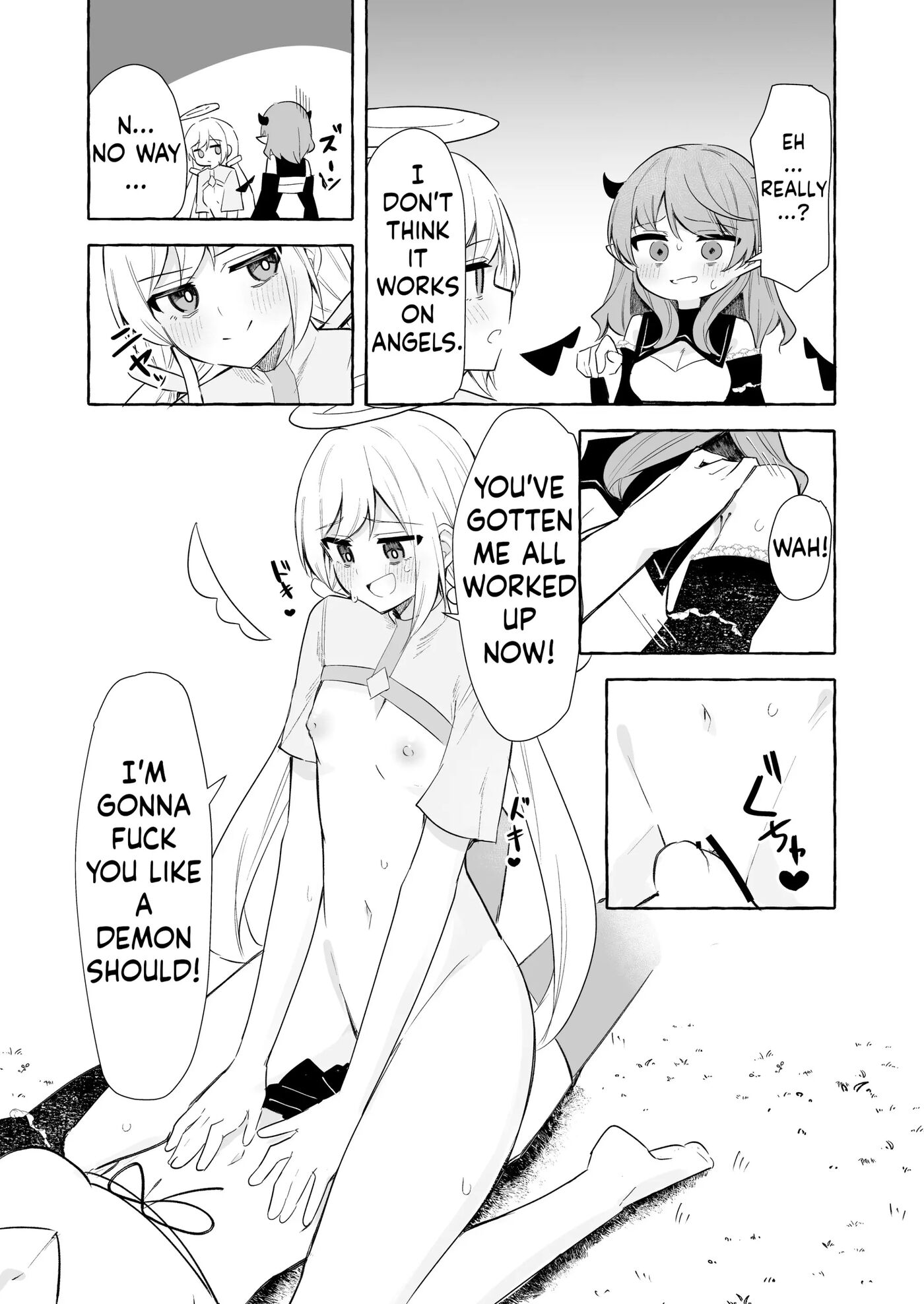 Futanari Akuma To Tenshii-chan 1