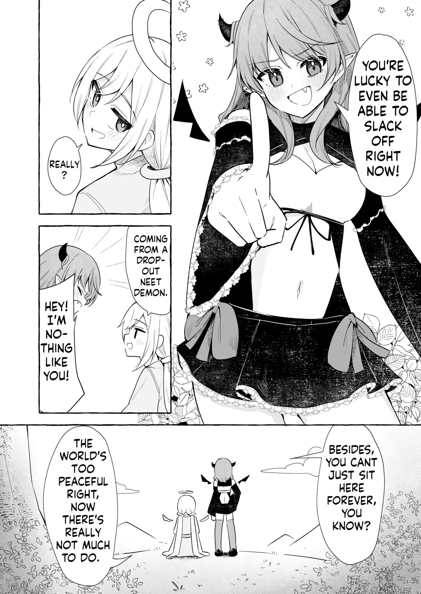 Futanari Akuma To Tenshii-chan 1