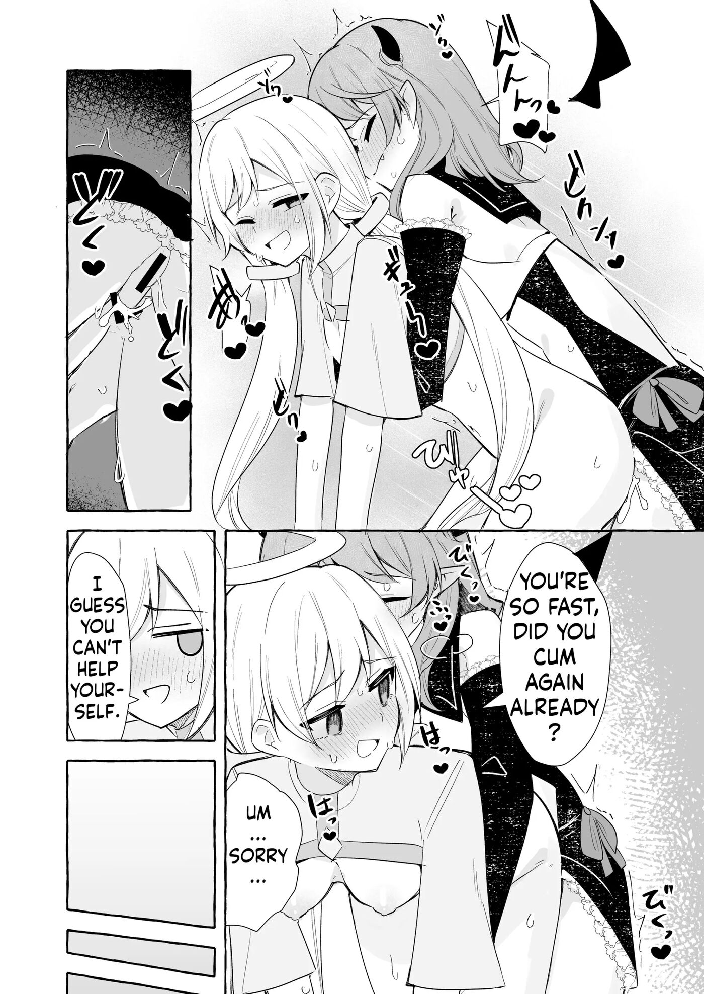 Futanari Akuma To Tenshii-chan 1