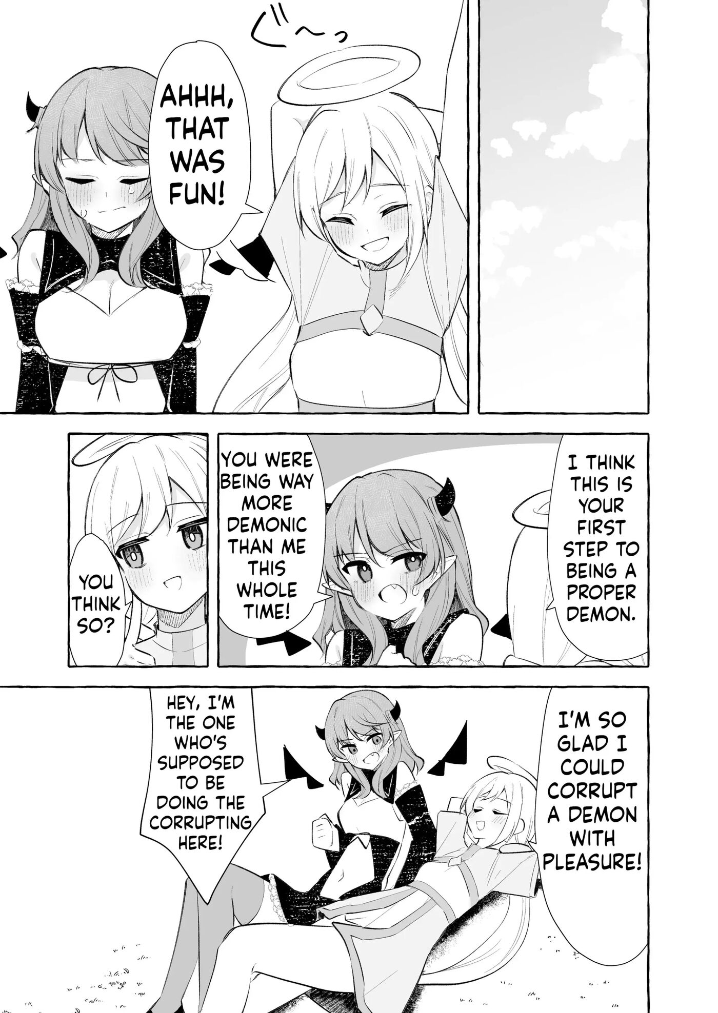 Futanari Akuma To Tenshii-chan 1