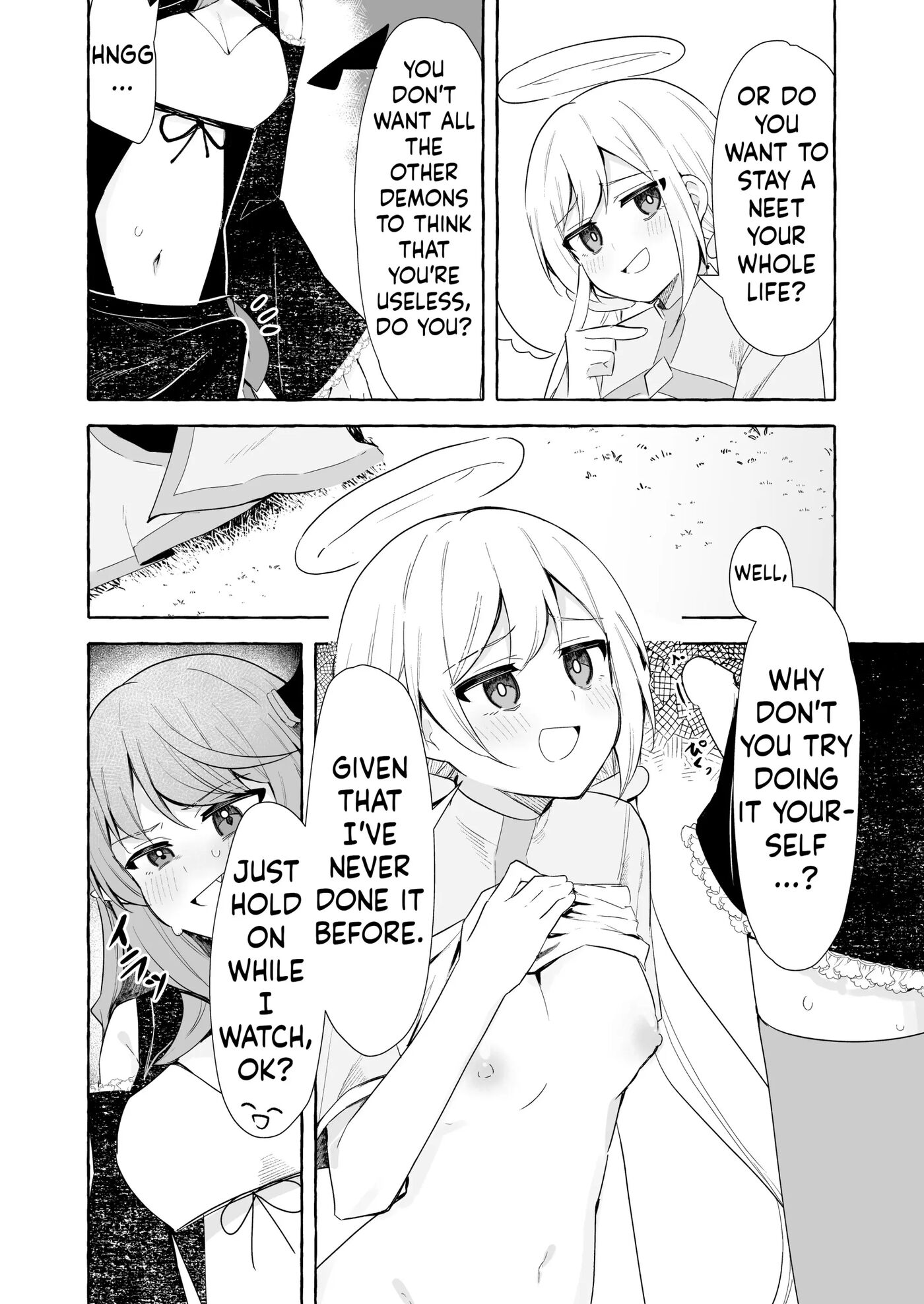 Futanari Akuma To Tenshii-chan 1