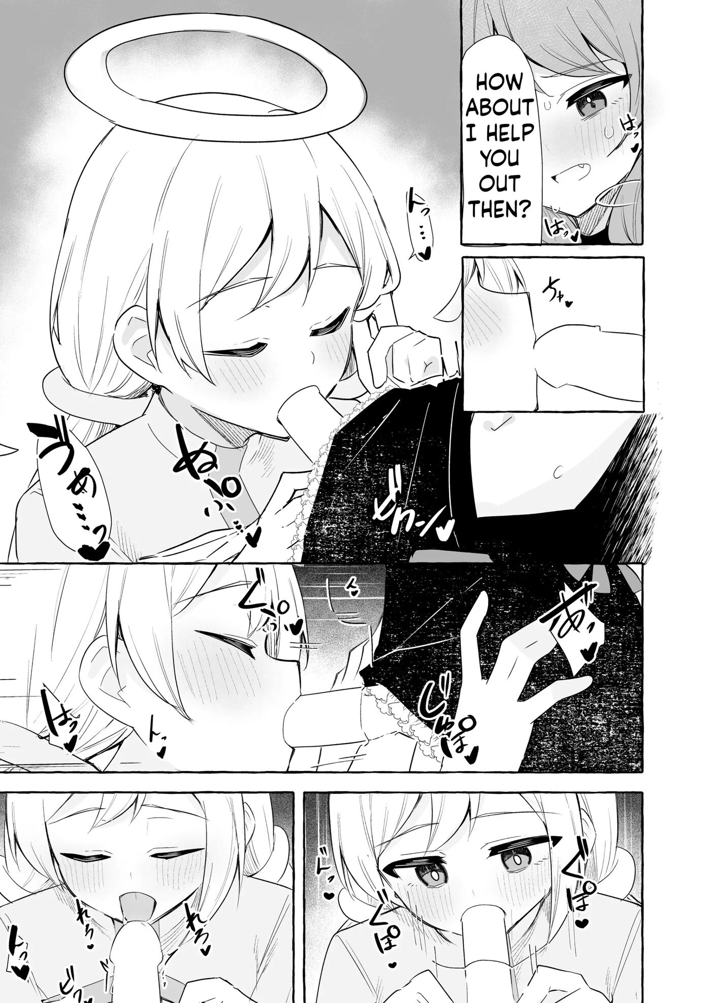 Futanari Akuma To Tenshii-chan 1