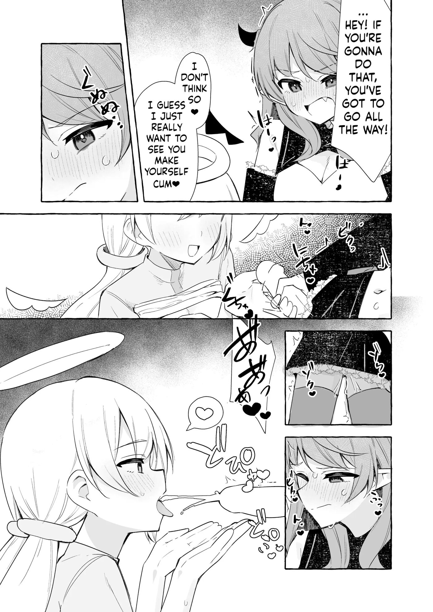 Futanari Akuma To Tenshii-chan 1