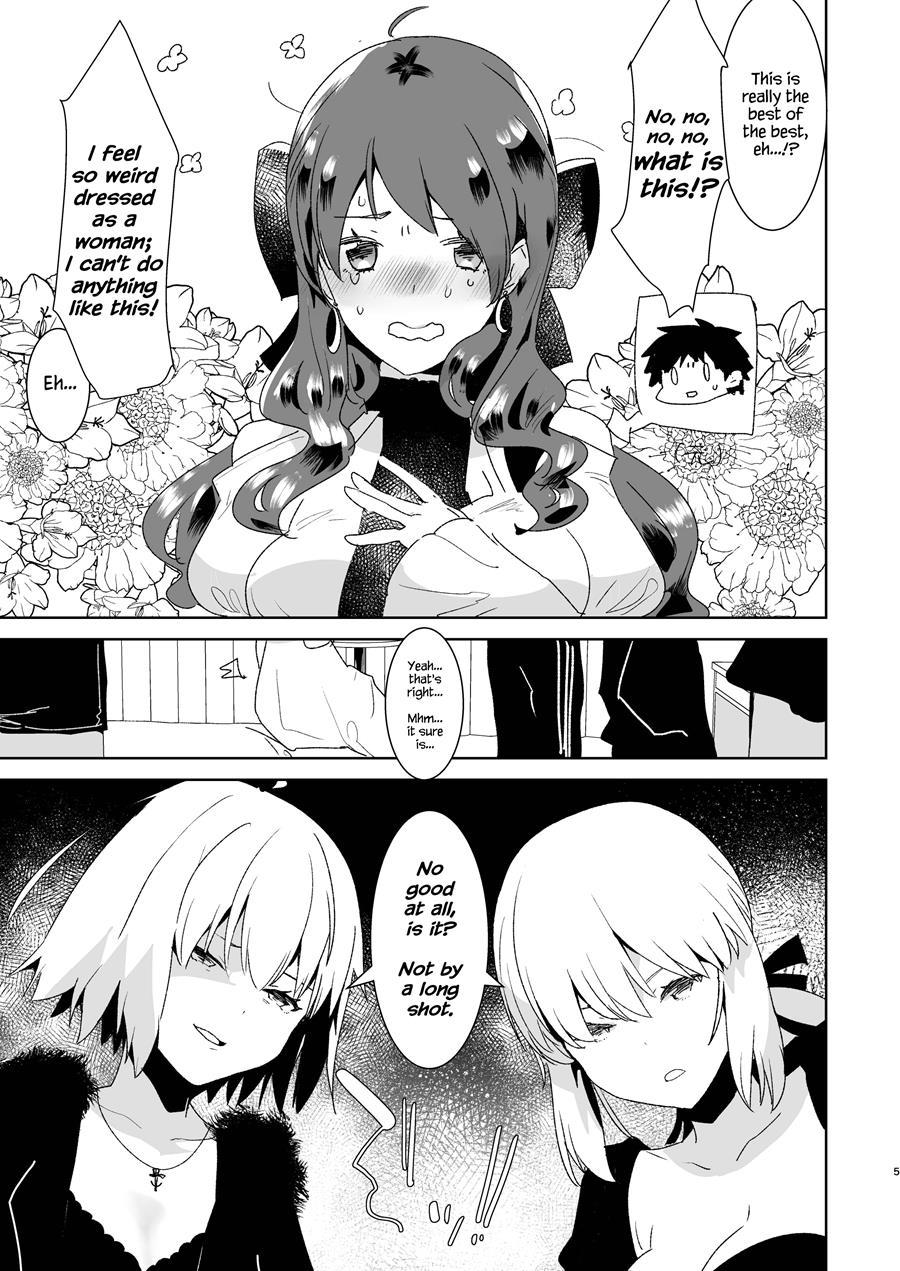 Futanari Alter-tachi Ni Josou Shita Ore Ga Okasareru Hanashi 1