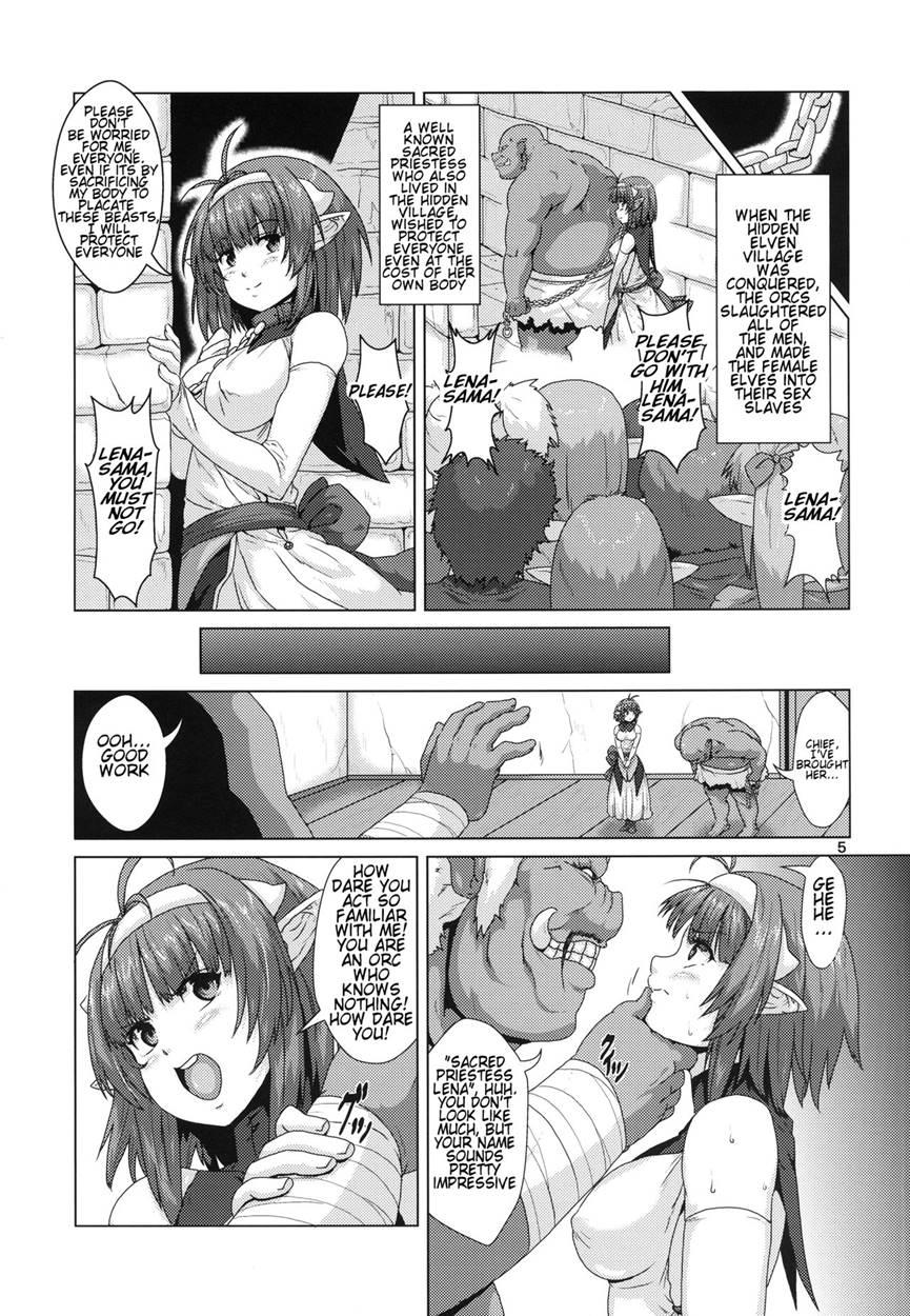 Futanari Elf Egg Laying Slave Breaking 1