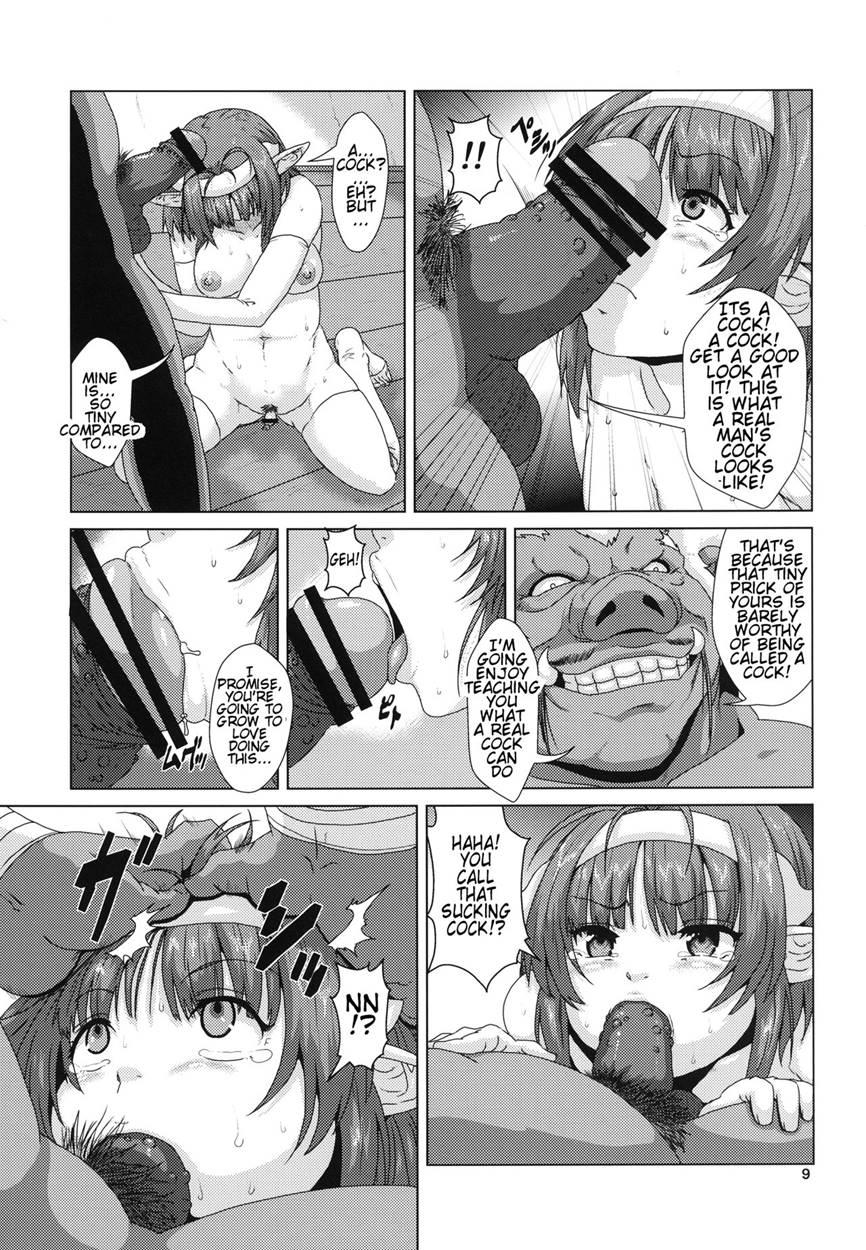 Futanari Elf Egg Laying Slave Breaking 1
