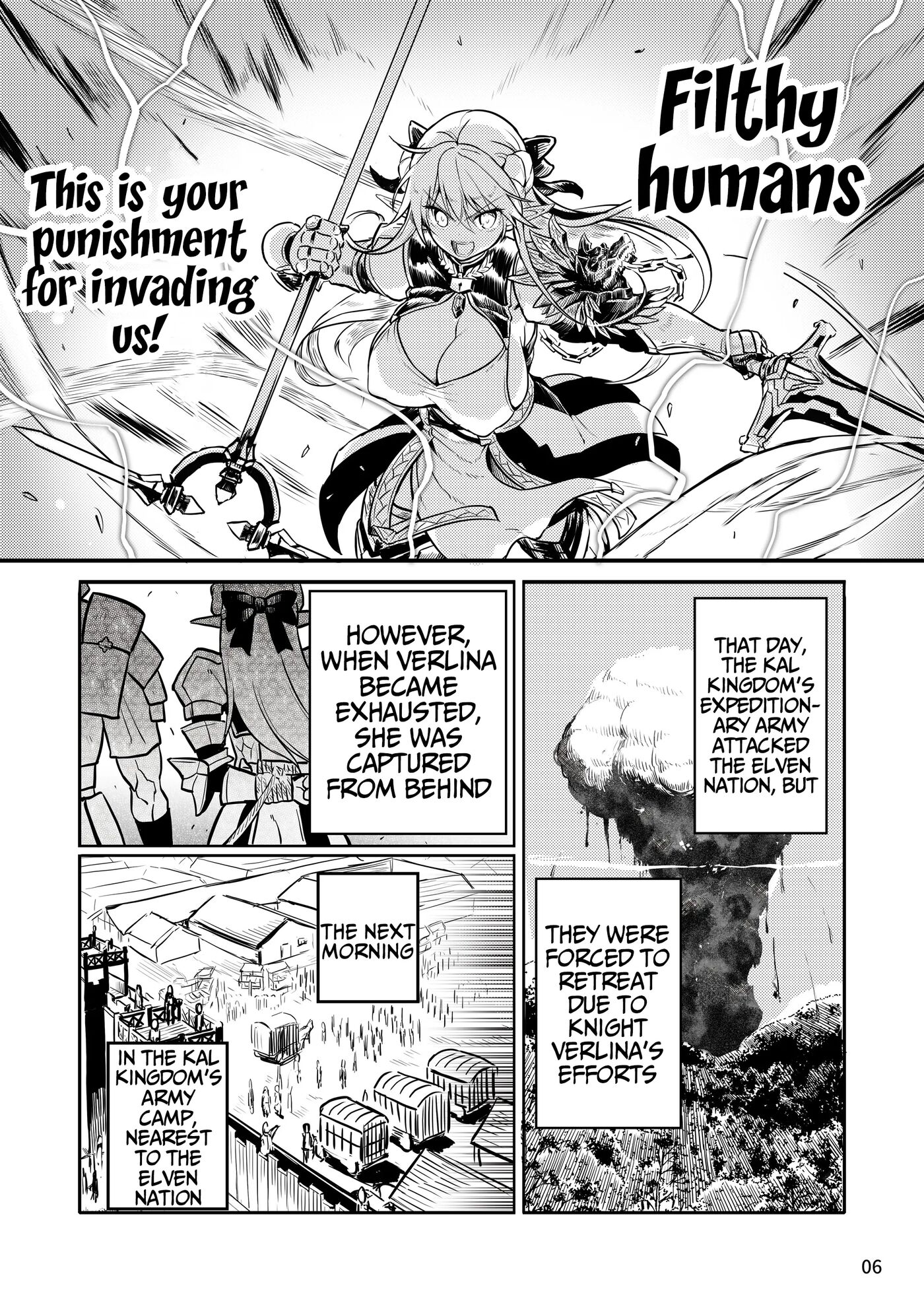 Futanari Elf Onna Kishi Verina Ryojoku Sakusei Kangoku 1