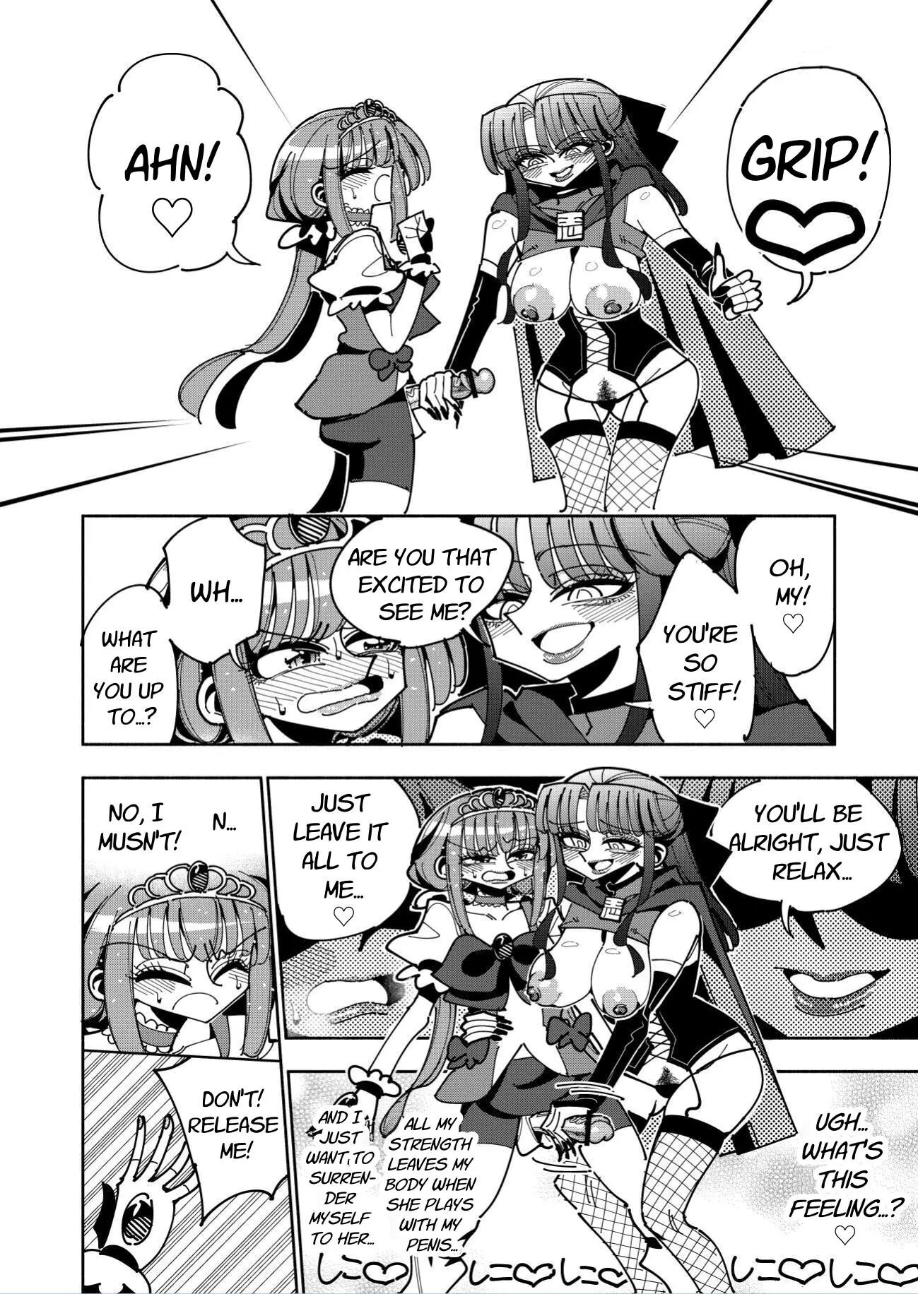 Futanari Magical Girl Vs Seduction Of An Evil Female Executive 1