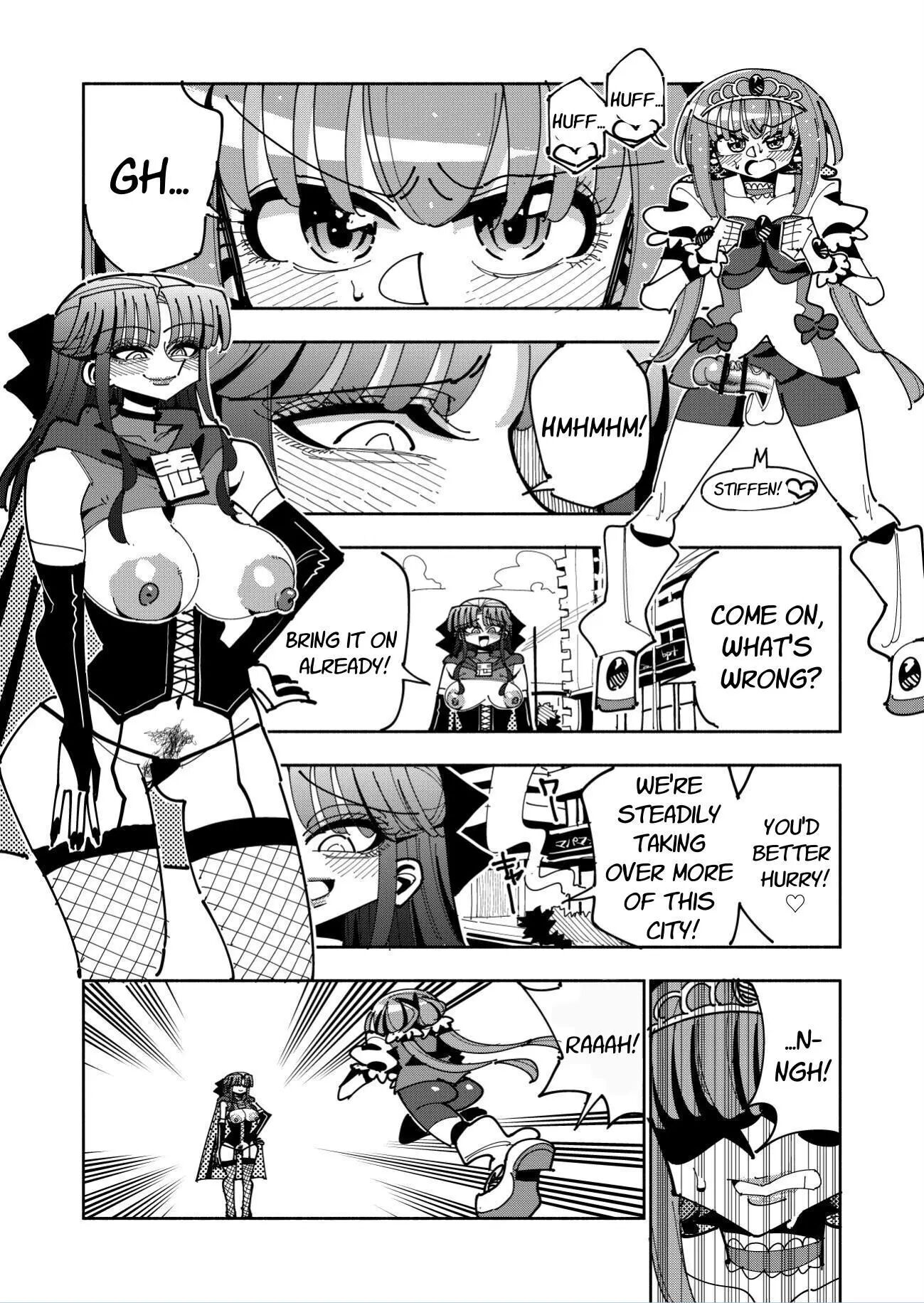 Futanari Magical Girl Vs Seduction Of An Evil Female Executive 1