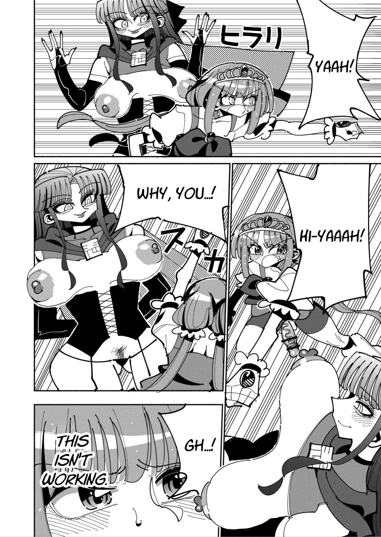 Futanari Magical Girl Vs Seduction Of An Evil Female Executive 1