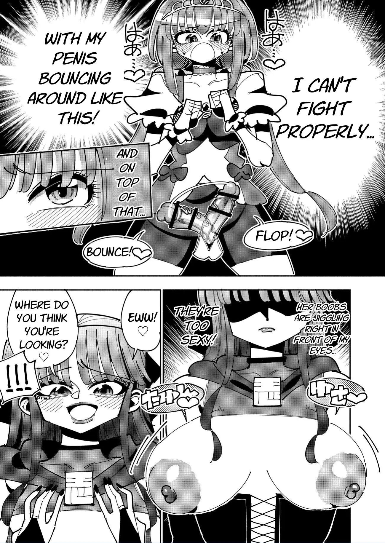 Futanari Magical Girl Vs Seduction Of An Evil Female Executive 1