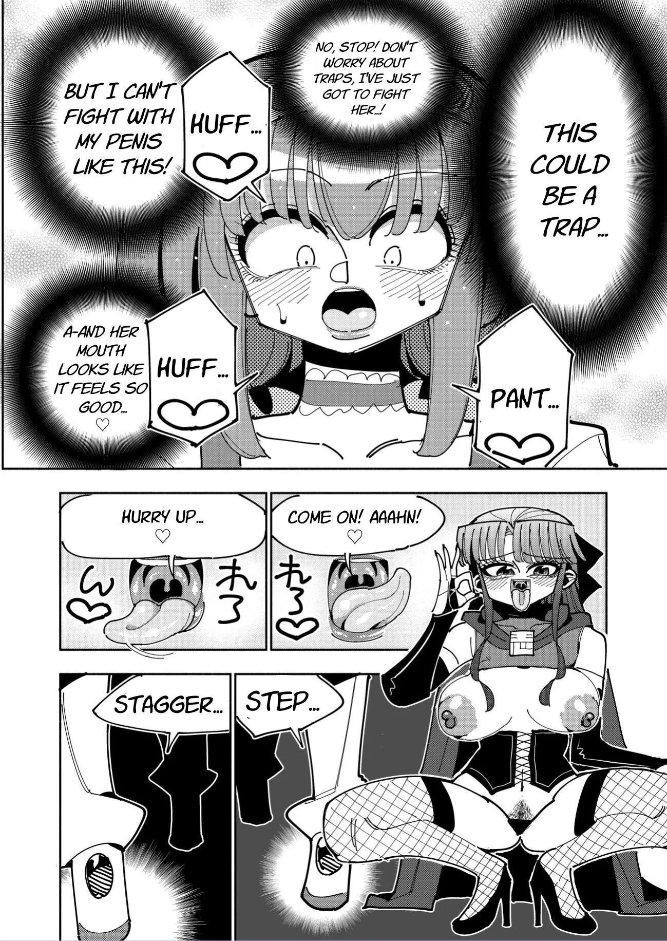 Futanari Magical Girl Vs Seduction Of An Evil Female Executive 1