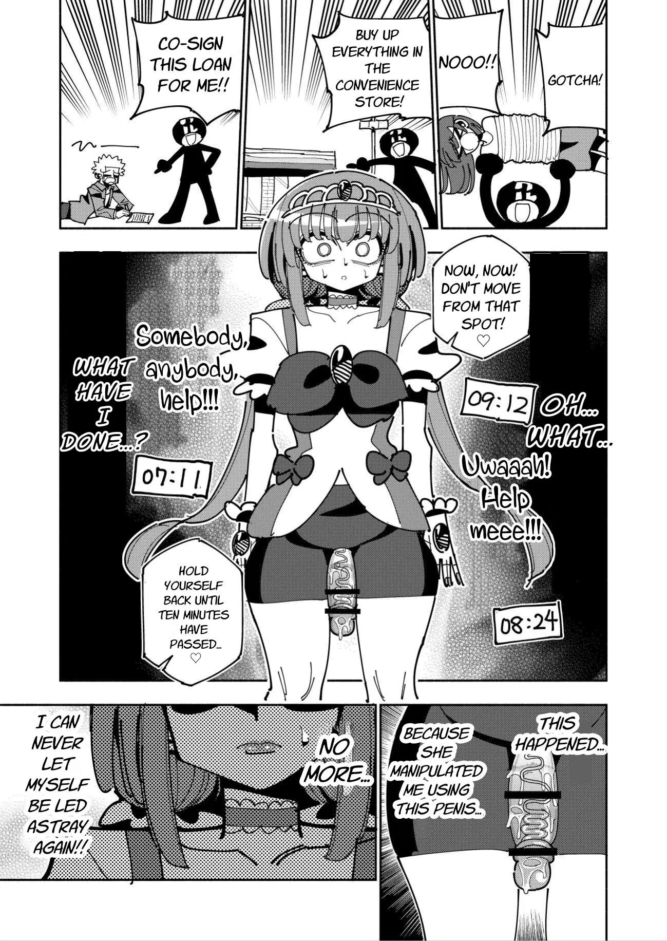 Futanari Magical Girl Vs Seduction Of An Evil Female Executive 1