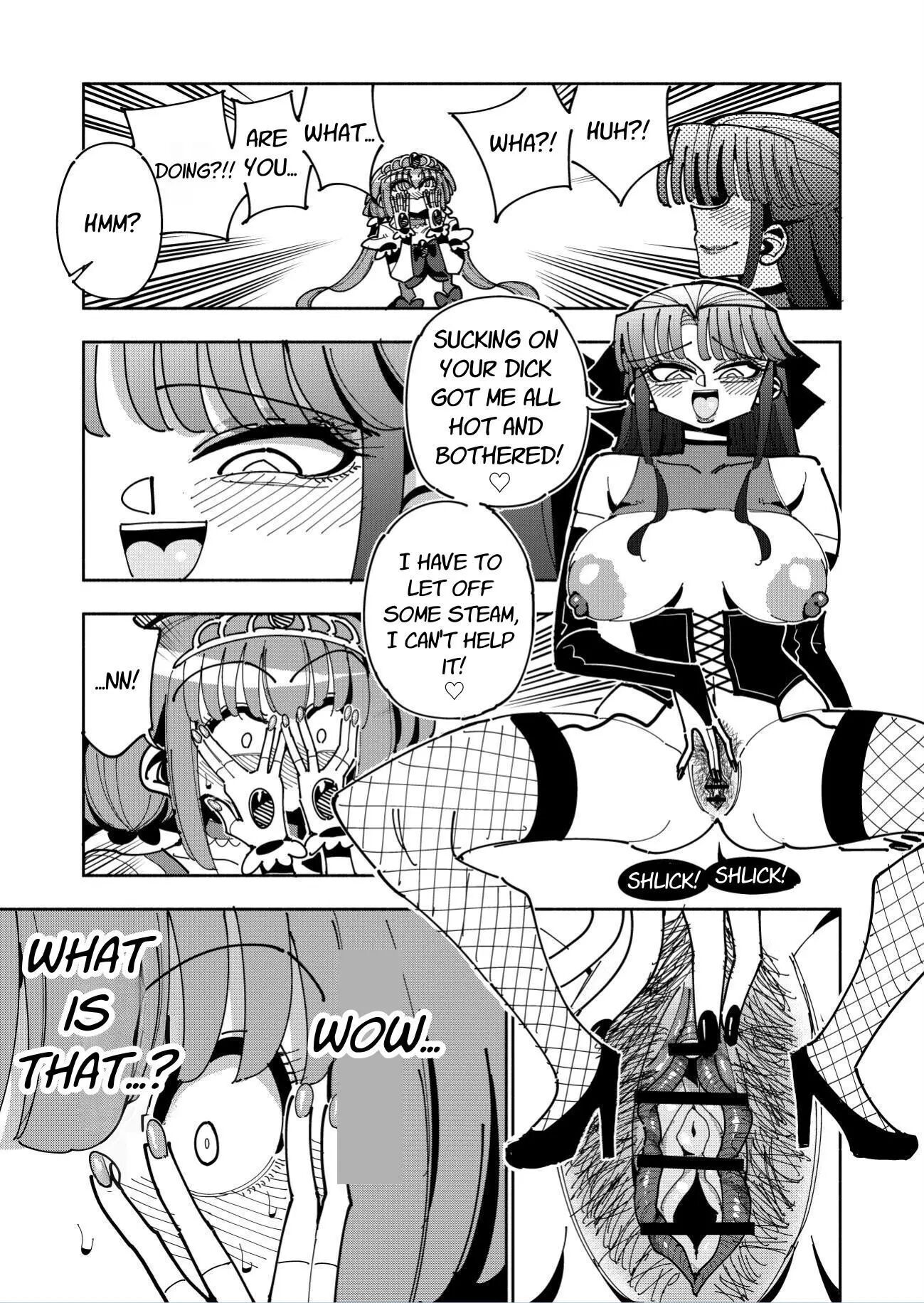 Futanari Magical Girl Vs Seduction Of An Evil Female Executive 1