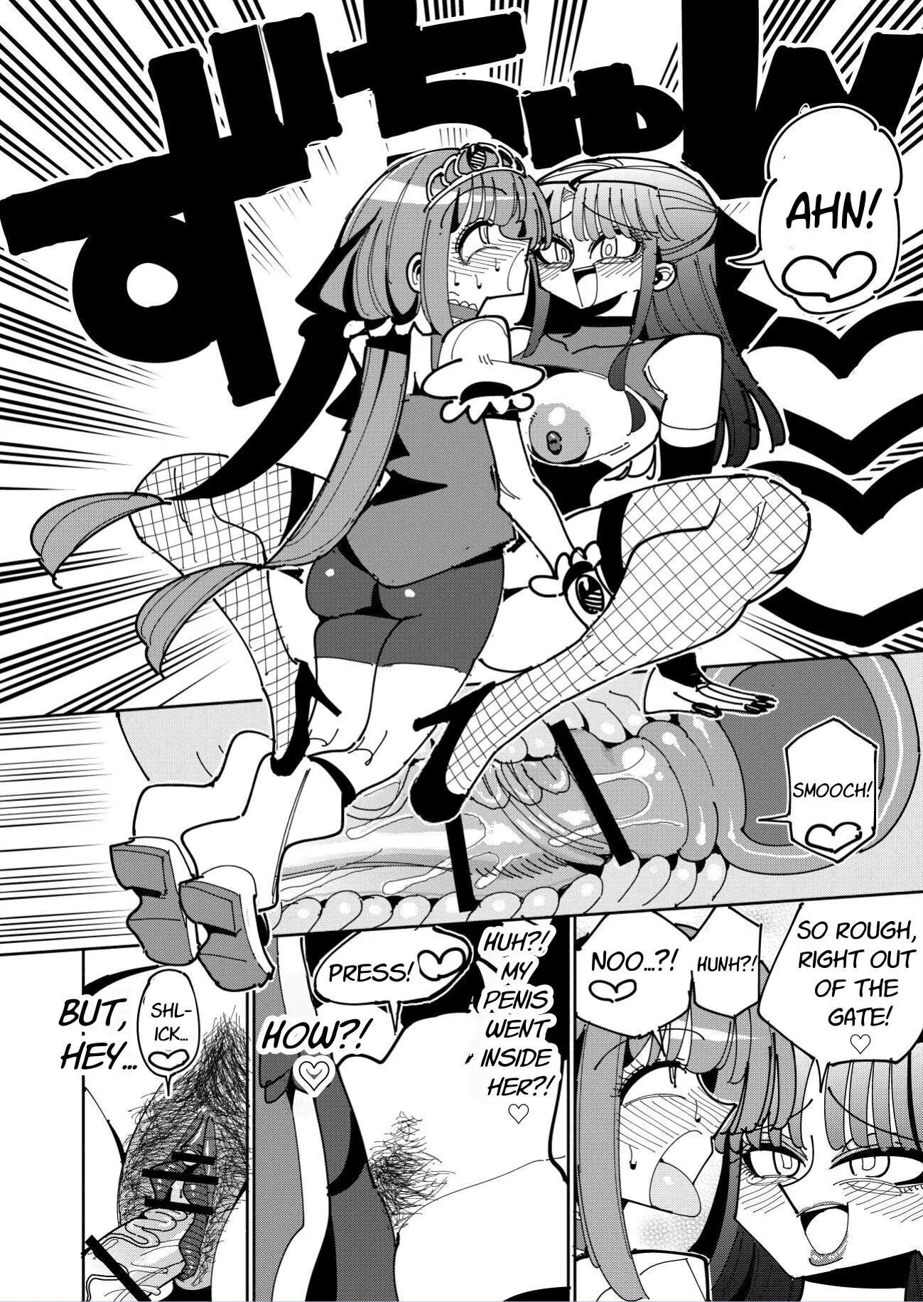 Futanari Magical Girl Vs Seduction Of An Evil Female Executive 1