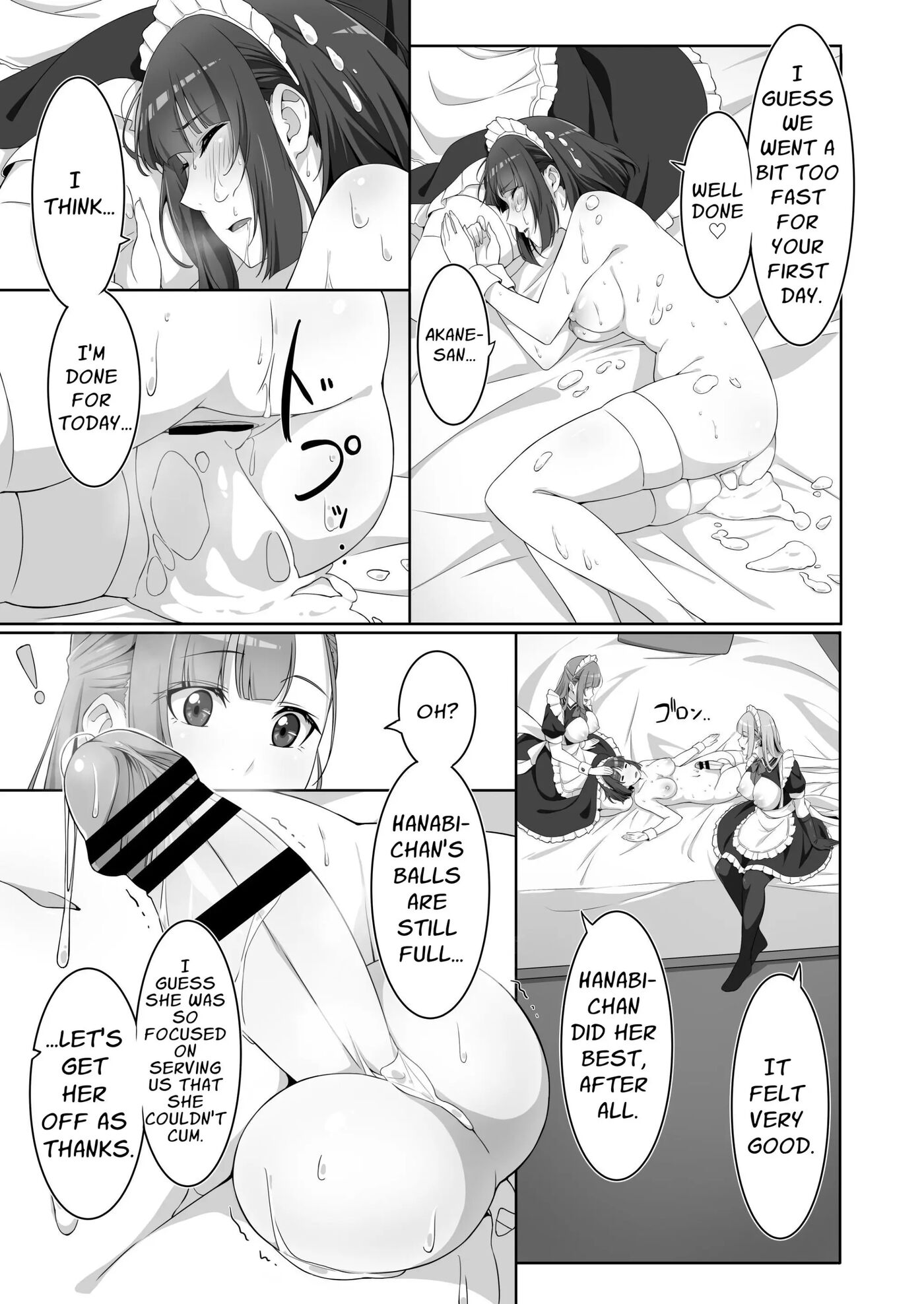 Futanari Maid's Milk Service 1