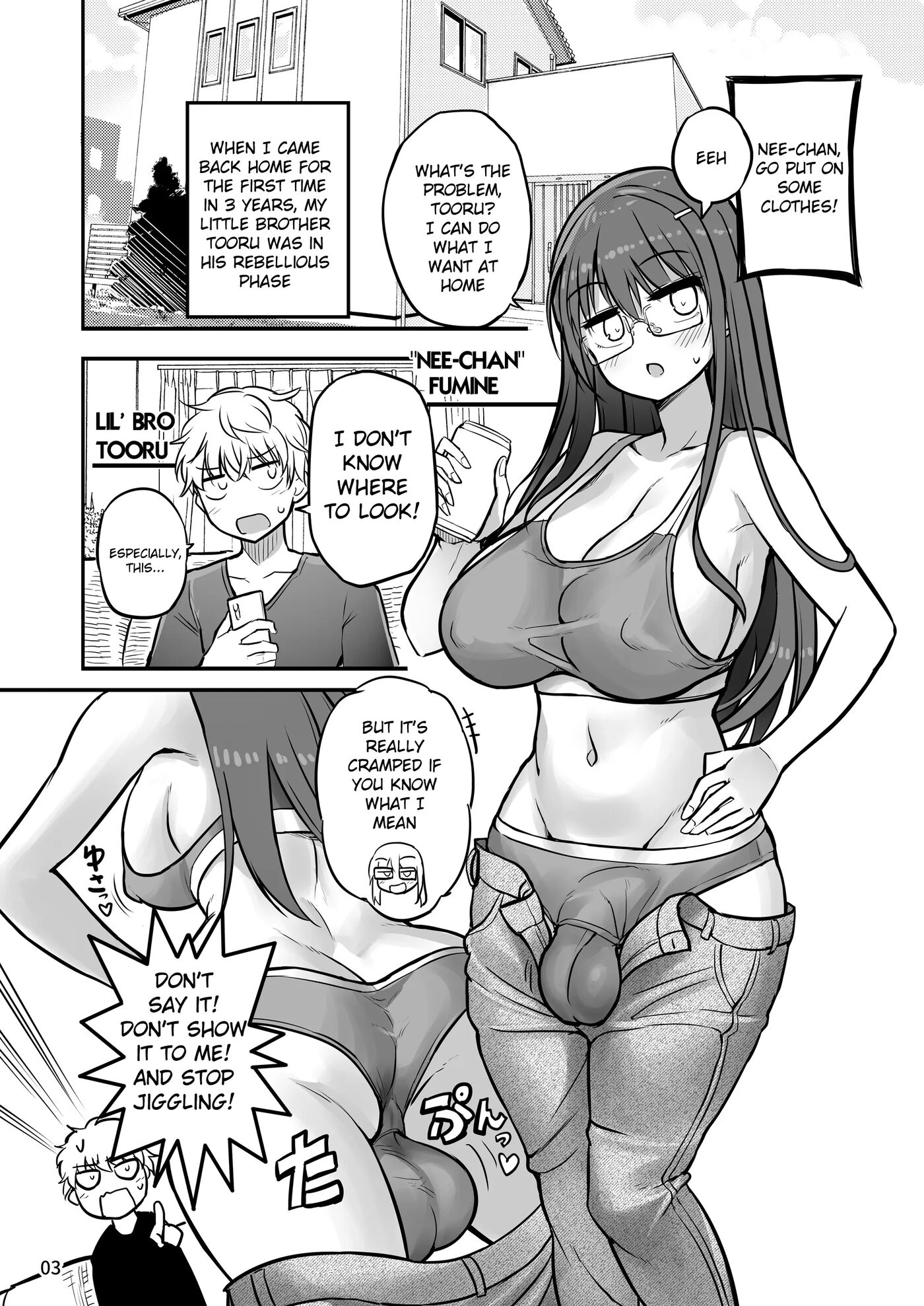 Futanari Nechan To Isshoni Daso!! 1