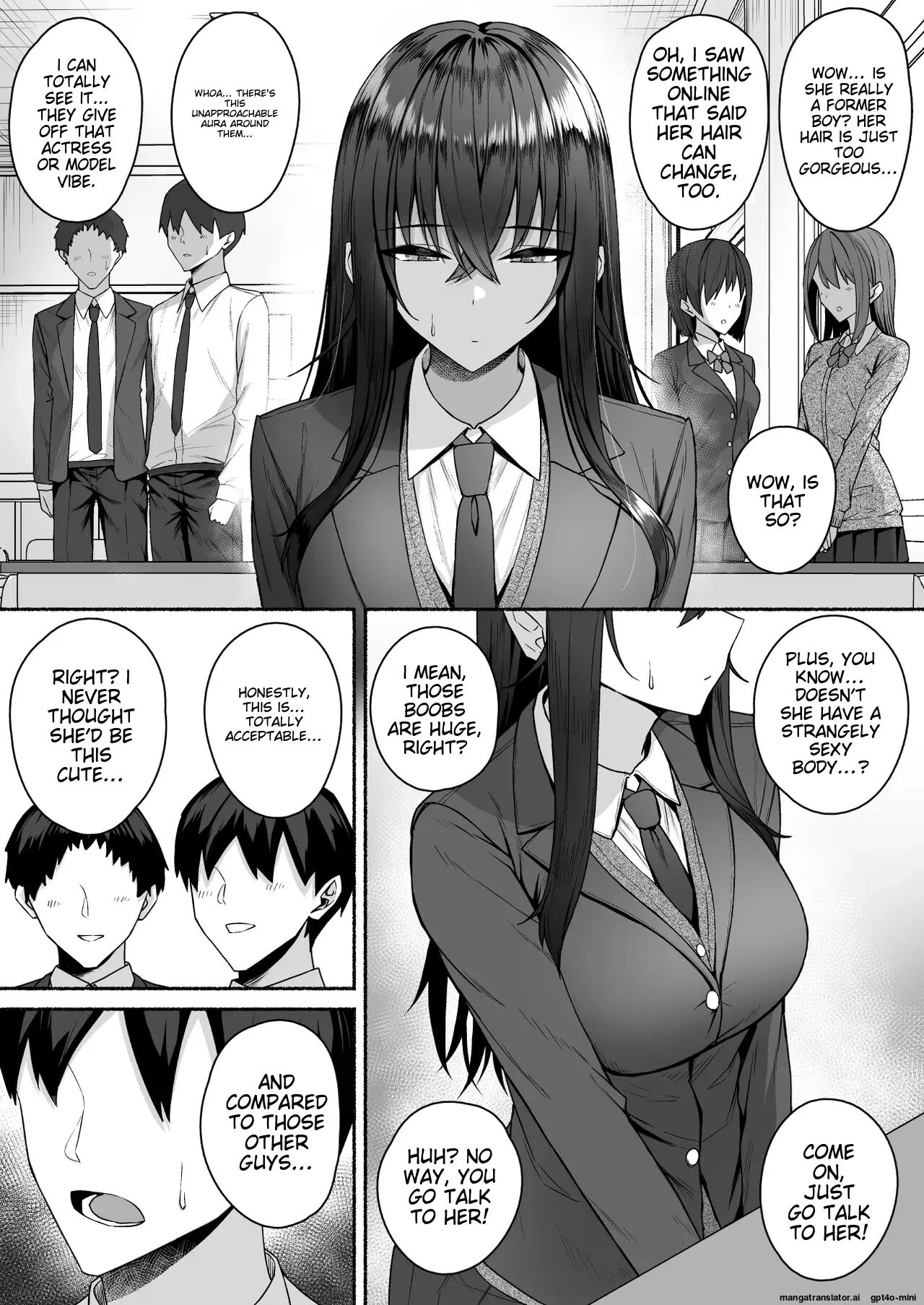 Gal To Boku Ga Seibetsu Gyakuten Mesu Ni Mezameru Boku 1