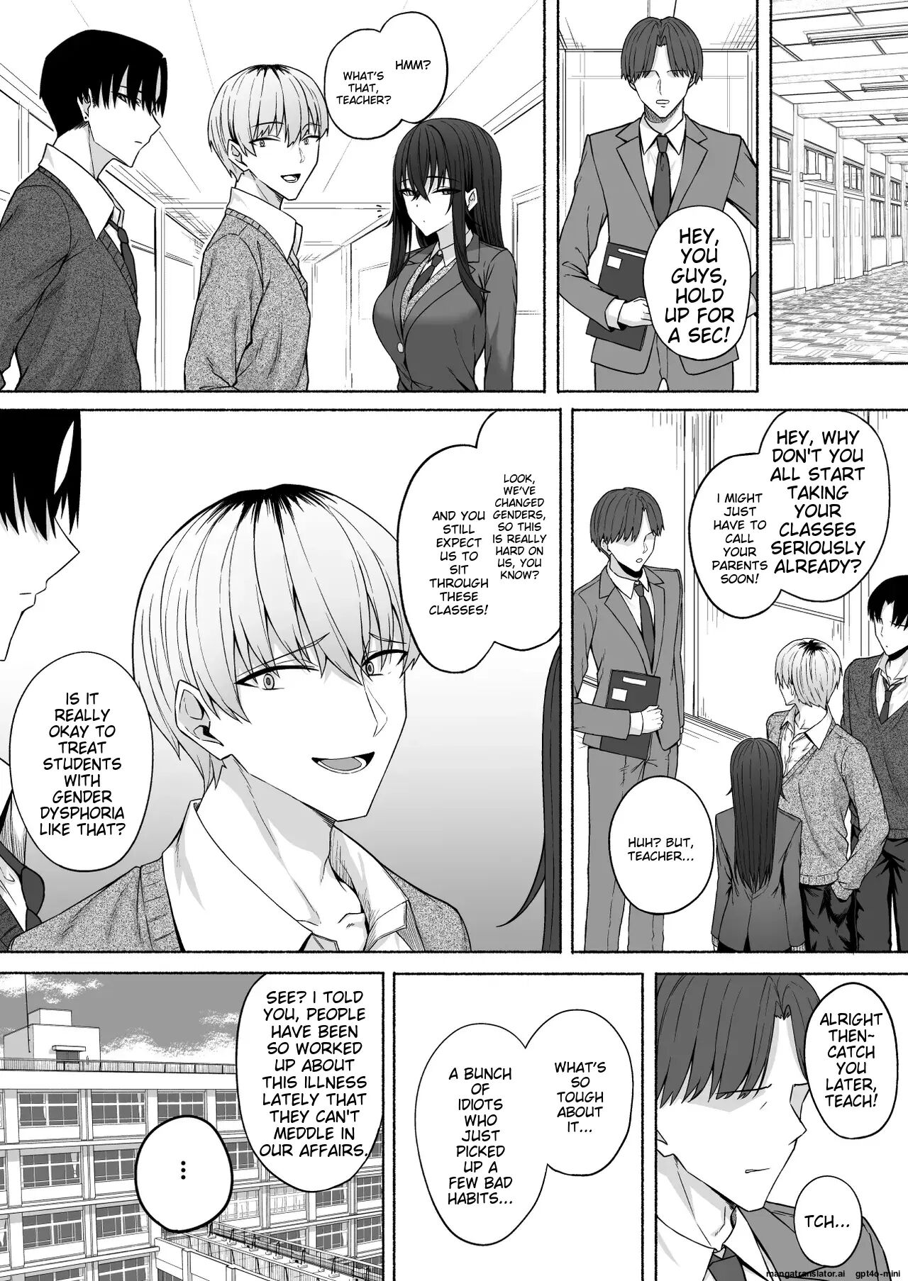 Gal To Boku Ga Seibetsu Gyakuten Mesu Ni Mezameru Boku 1