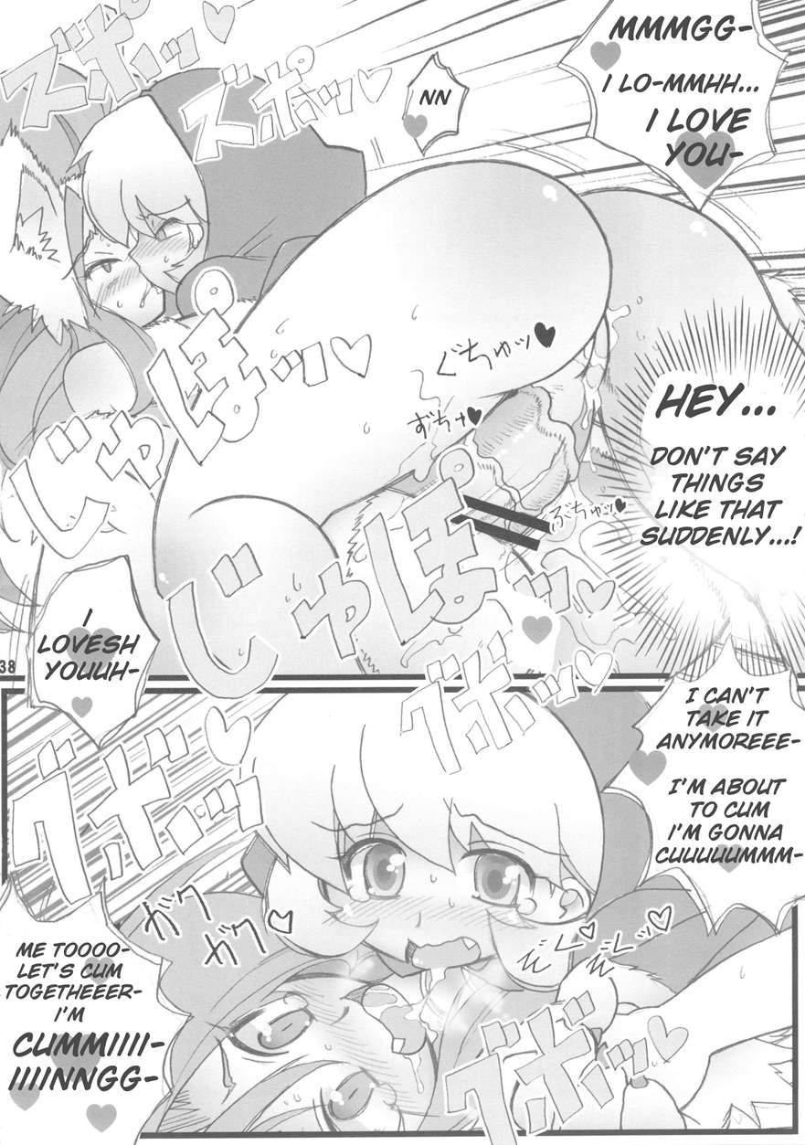 Gigantic Cock Futanari Bulleta And Ms. Big Tit Cat Felicia's Love Love Sex Manga 1