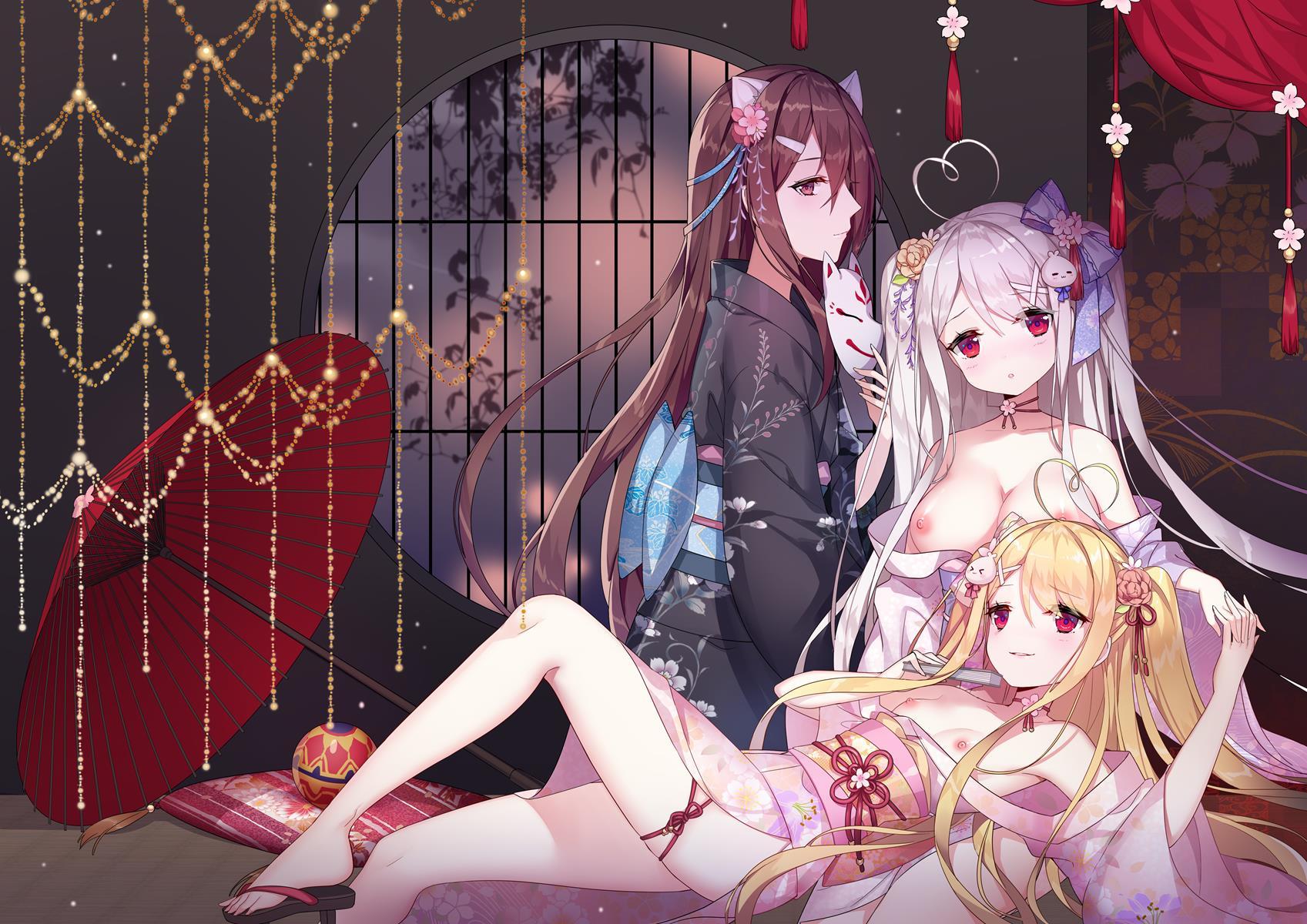Girls And The King's Tea Party 1