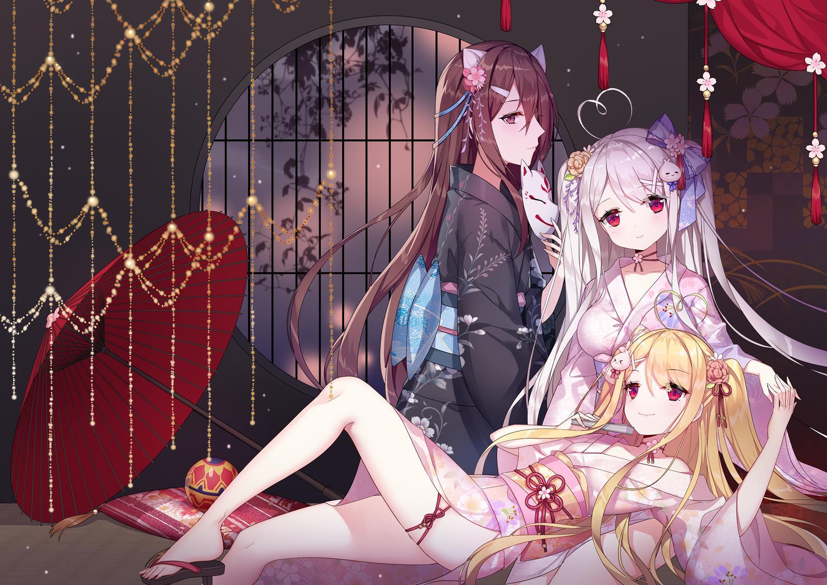 Girls And The King's Tea Party 1