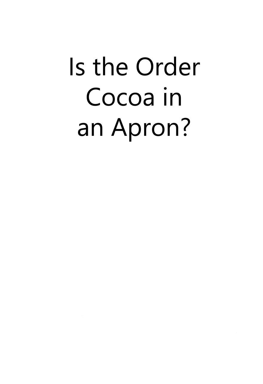 Gochuumon Wa Kokoa To Apron Desu Ka? Chapter 1 Page 3