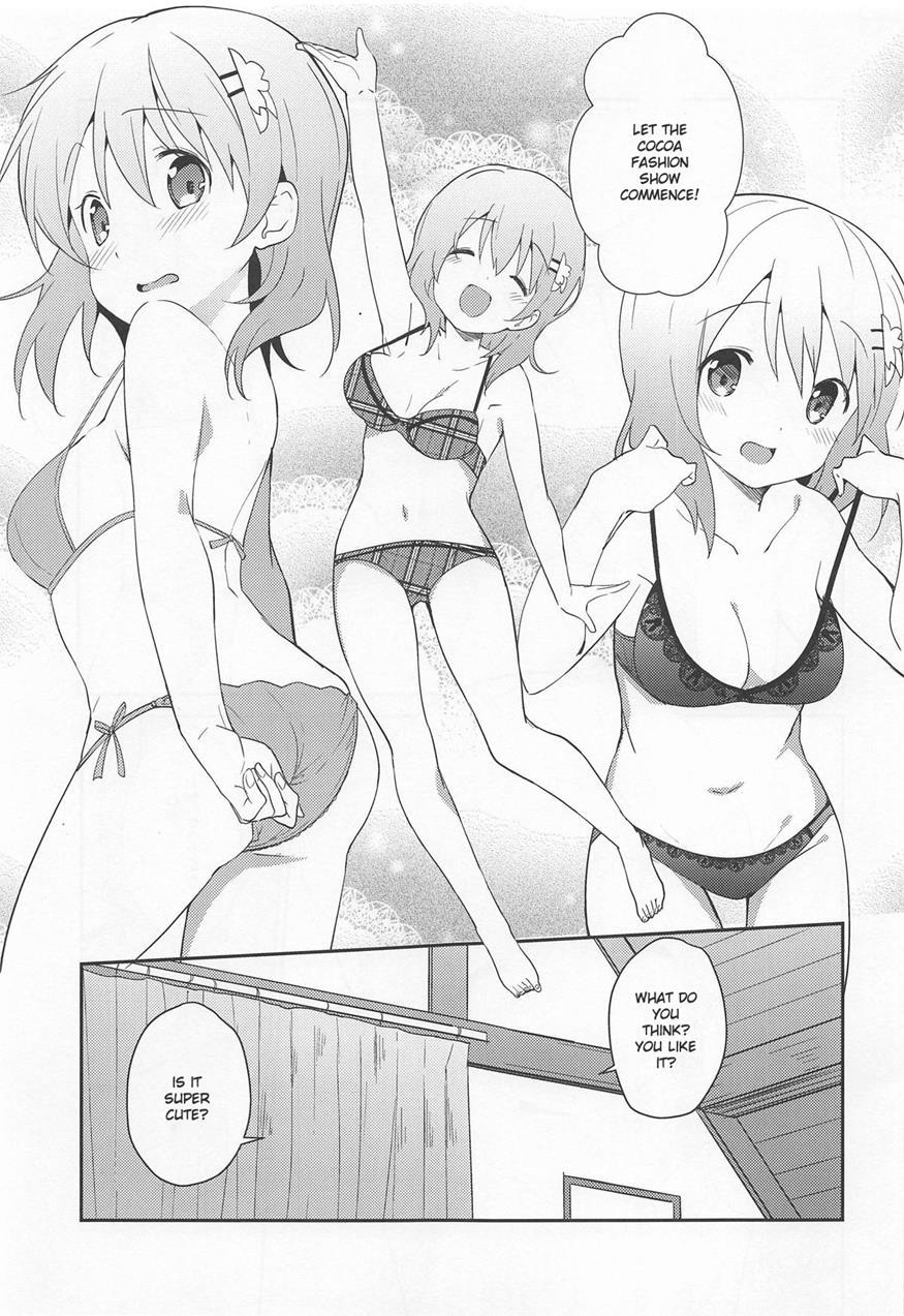 Gochuumon Wa Kokoa To Shitagi Desu Ka? Chapter 1 Page 8