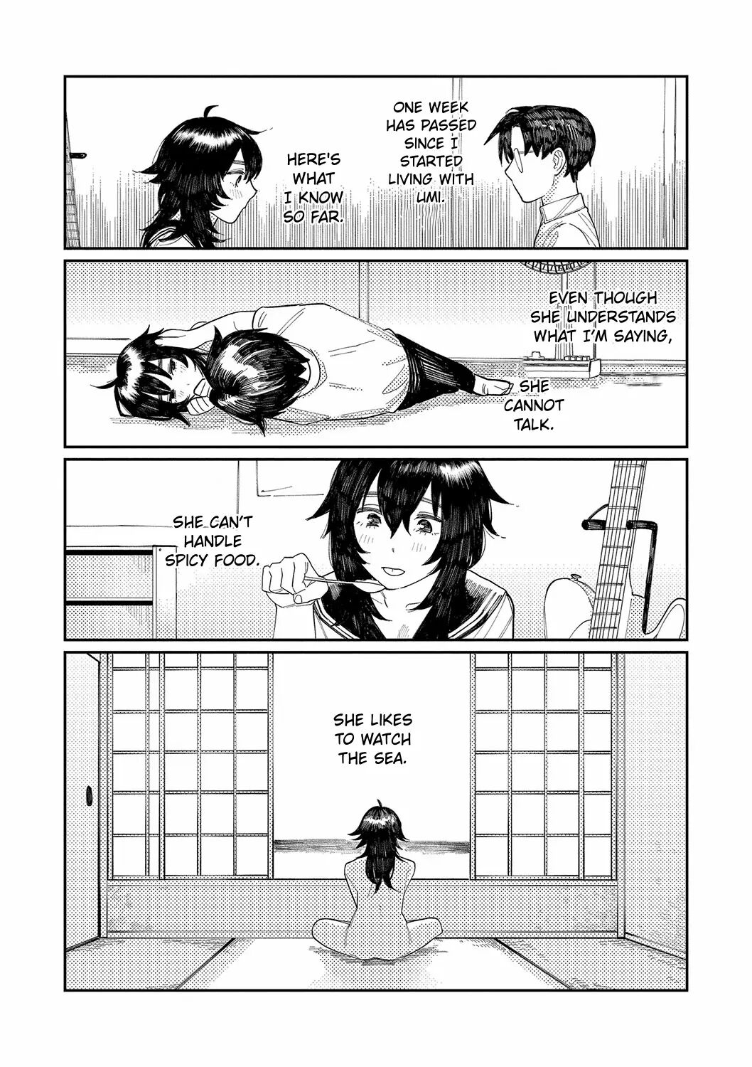 Good Night, Goodbye + Denshi Tokuten "harmonics" Name Chapter 1 Page 150