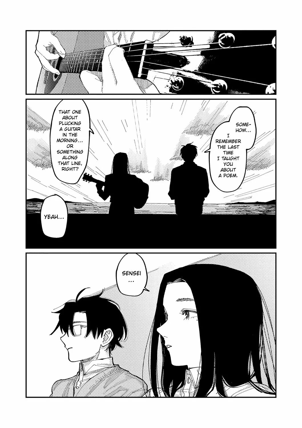 Good Night, Goodbye + Denshi Tokuten "harmonics" Name Chapter 1 Page 208