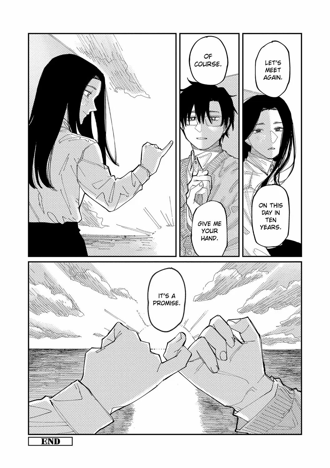 Good Night, Goodbye + Denshi Tokuten "harmonics" Name Chapter 1 Page 209