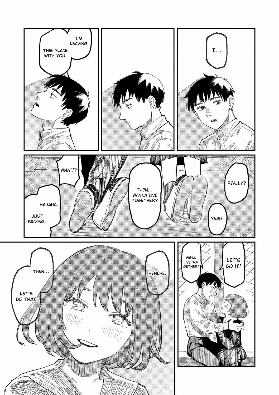 Good Night, Goodbye + Denshi Tokuten "harmonics" Name Chapter 1 Page 47