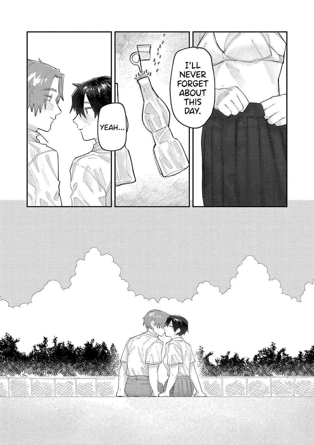 Good Night, Goodbye + Denshi Tokuten "harmonics" Name Chapter 1 Page 82