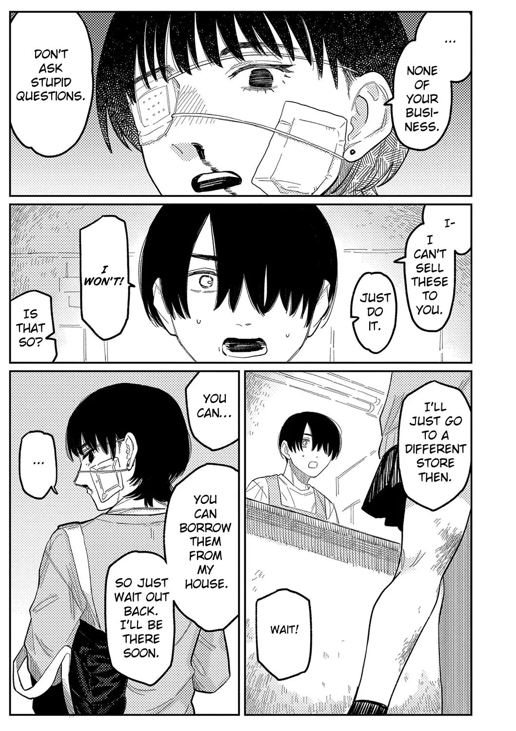 Good Night, Goodbye + Denshi Tokuten "harmonics" Name Chapter 1 Page 90