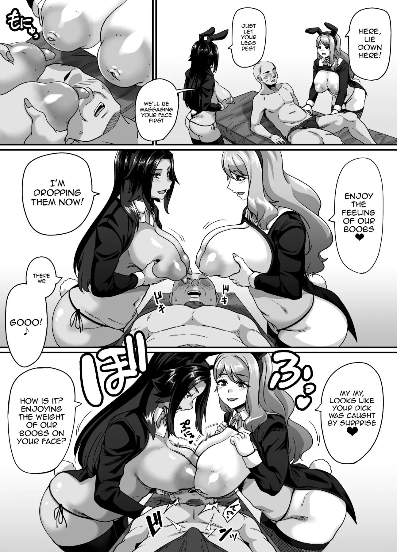Gyaku Bunny Cast No Tare Chichi Deka Nyuurin Ni Hasamaretai 1