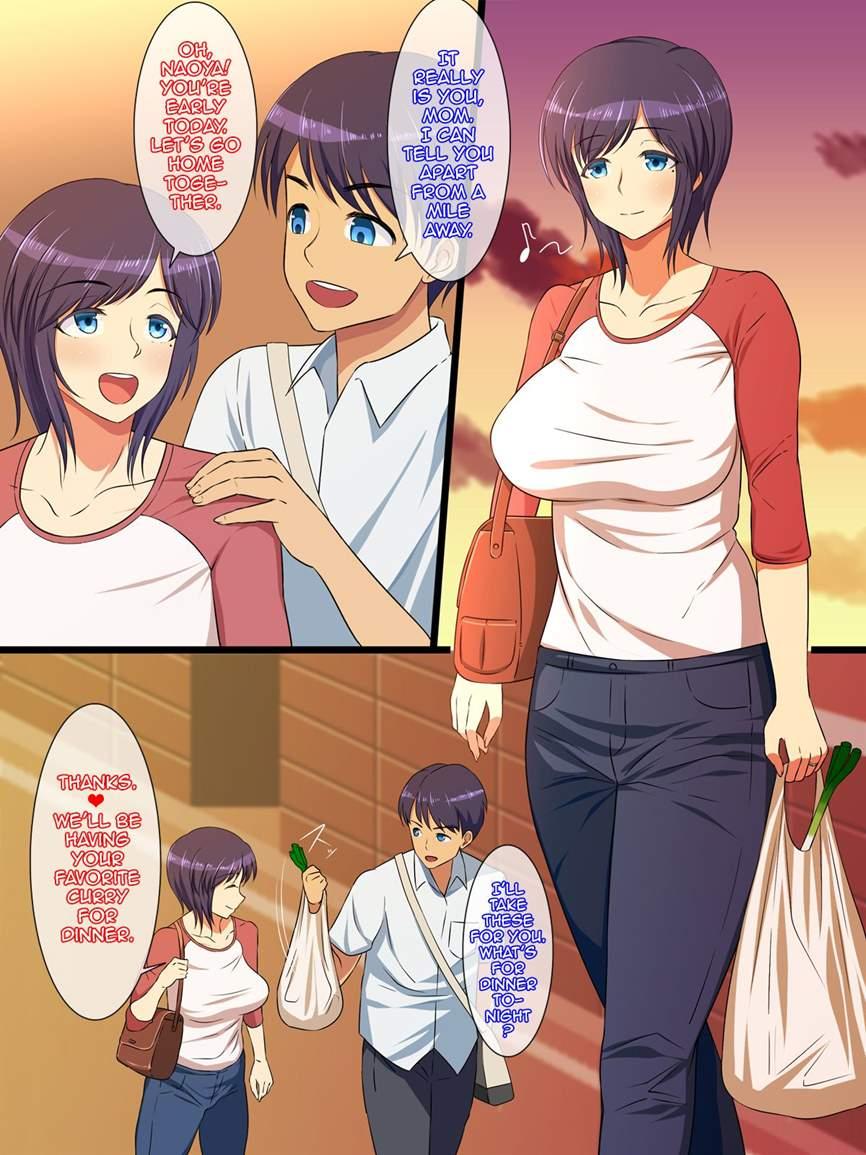 Hahabote! Dougan Kyonyuu Okaasan Ga Musuko Ni Haramasarete Shiawase Ni Naru Hanashi 1