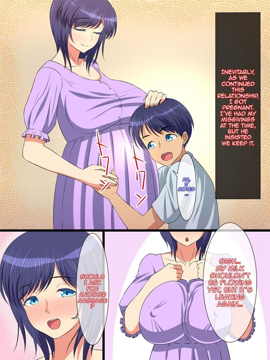 Hahabote! Dougan Kyonyuu Okaasan Ga Musuko Ni Haramasarete Shiawase Ni Naru Hanashi 1
