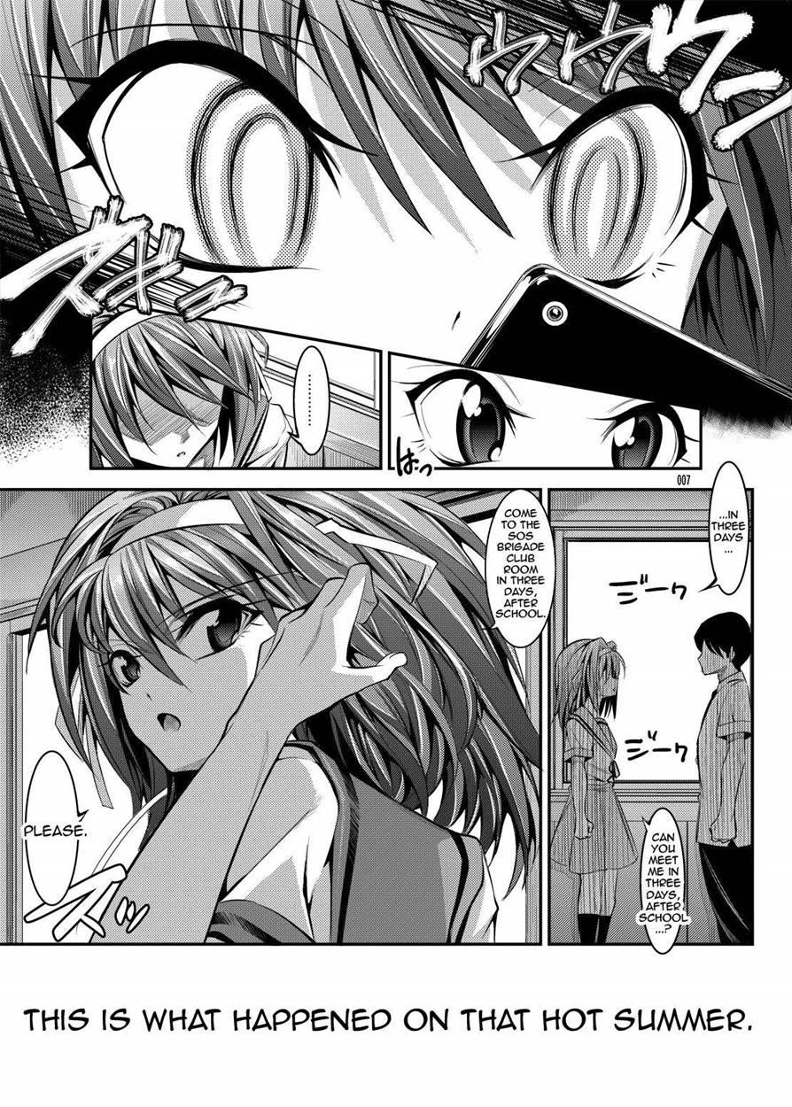 Haruhi Ga Yasashiku Fude Kudashi Shitekureru Hon 1
