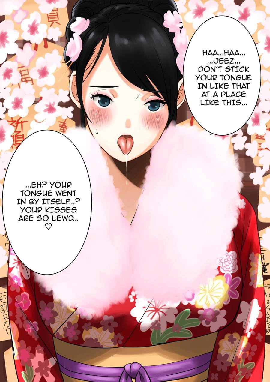 Hatsumoude Yagai De Bishoujo No Oppai 1
