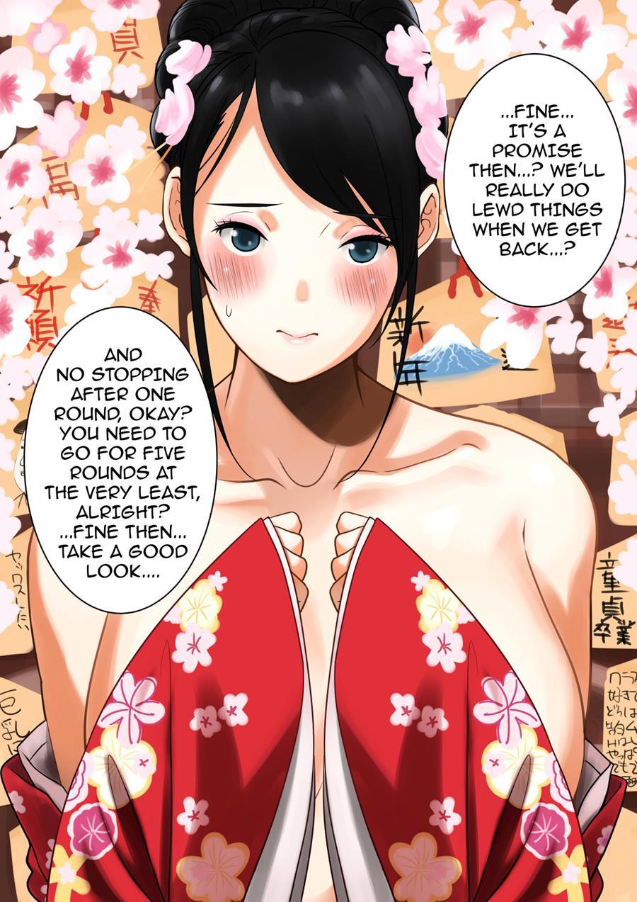 Hatsumoude Yagai De Bishoujo No Oppai 1