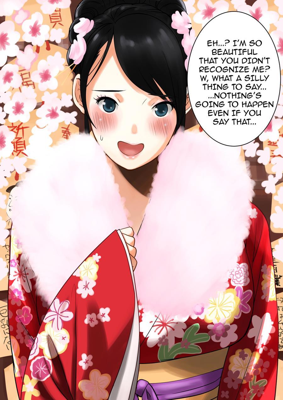 Hatsumoude Yagai De Bishoujo No Oppai 1