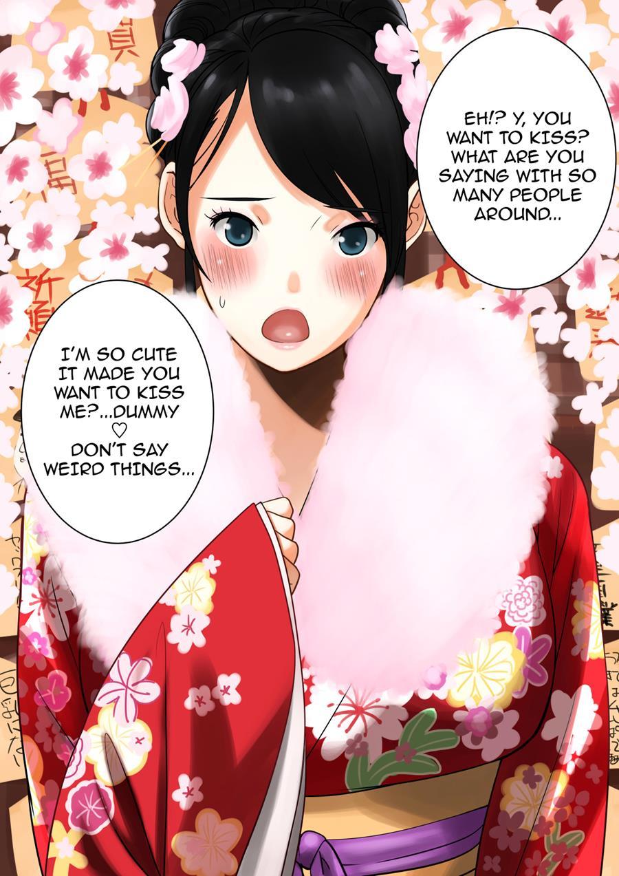 Hatsumoude Yagai De Bishoujo No Oppai 1
