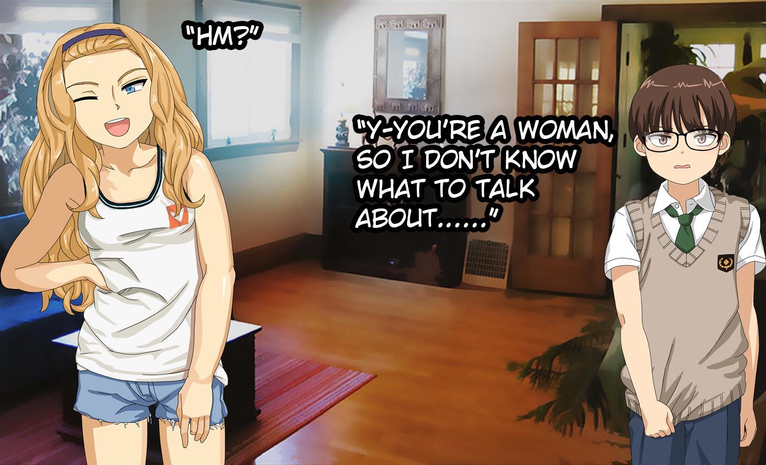 Homestay In America! Aggressive American Girl And Her Cohabiting Sex Ambitions 1