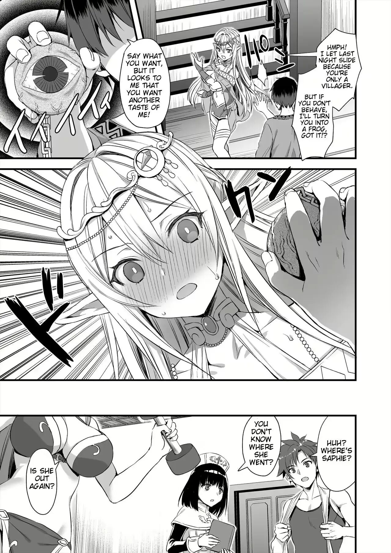 Horny Isekai Elf's Evil Eye 1