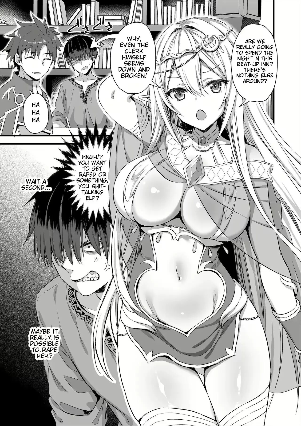 Horny Isekai Elf's Evil Eye 1
