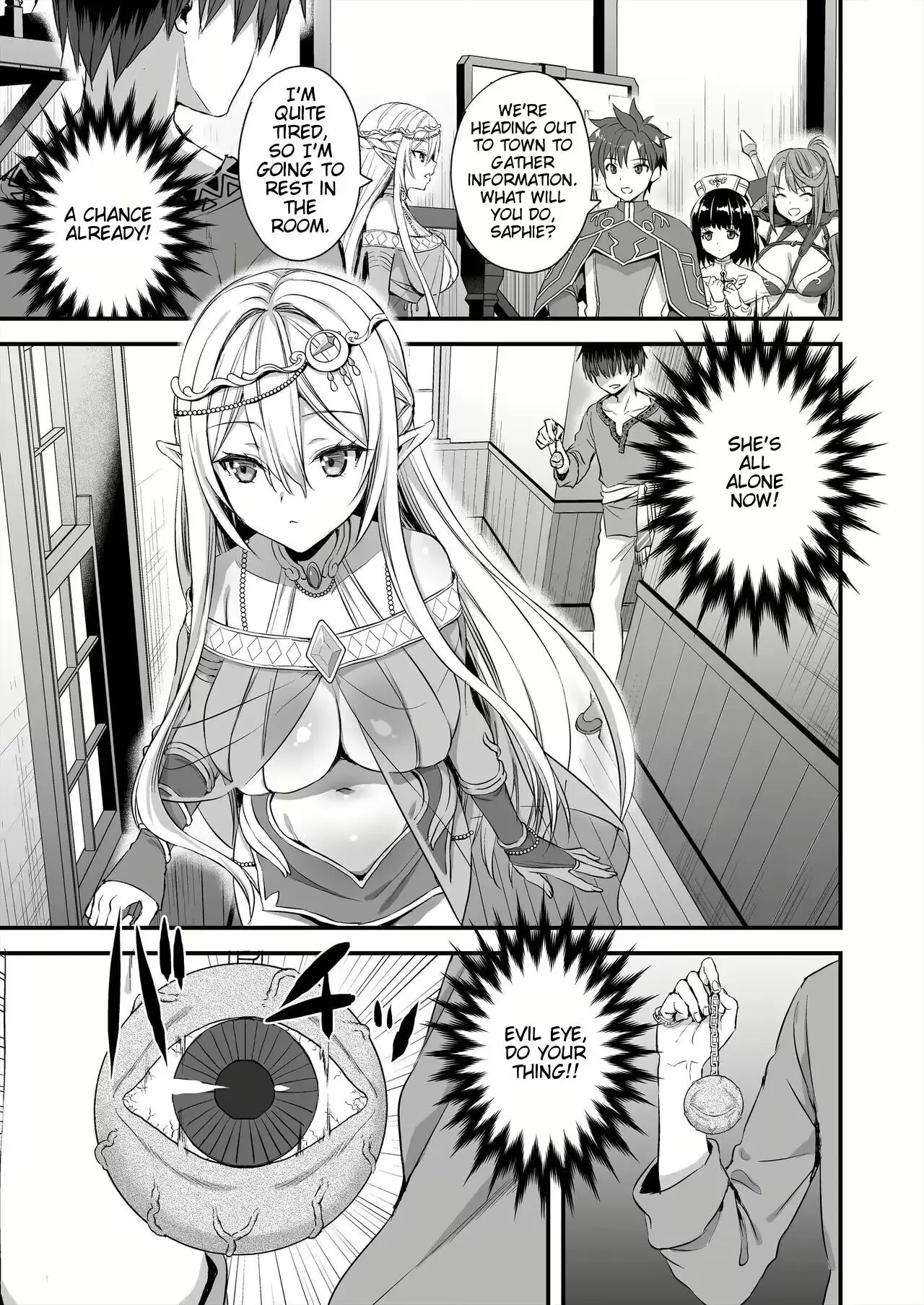 Horny Isekai Elf's Evil Eye 1